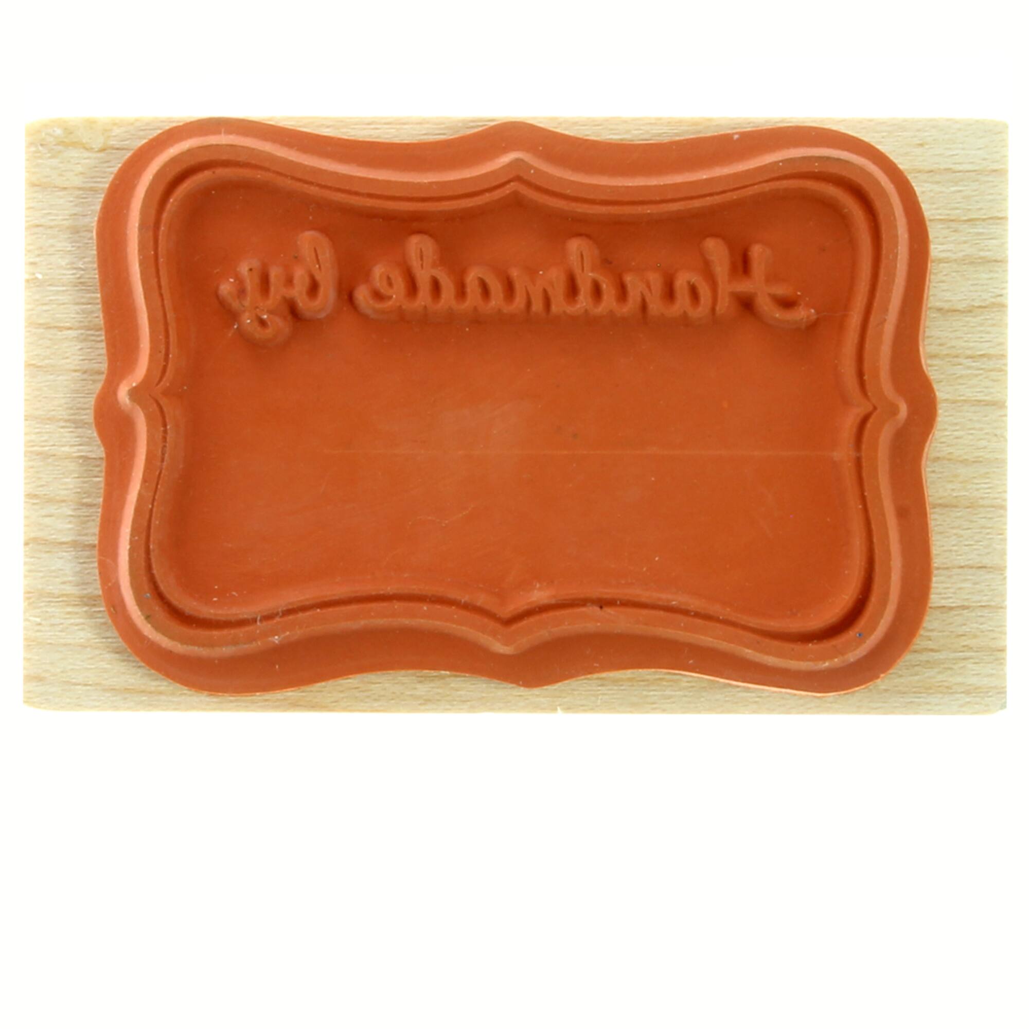 Handmade By Wood Stamp by Recollections™